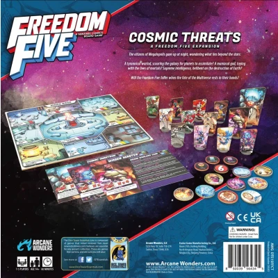 Freedom Five: Cosmic Threats - разширение за настолна игра