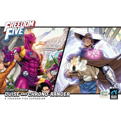 Freedom Five: Team Up Pack – Guise and Chrono-Ranger - разширение за настолна игра