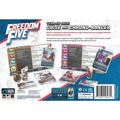 Freedom Five: Team Up Pack – Guise and Chrono-Ranger - разширение за настолна игра
