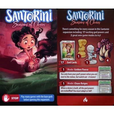 Santorini: Seasons of Chaos - разширение за настолна игра