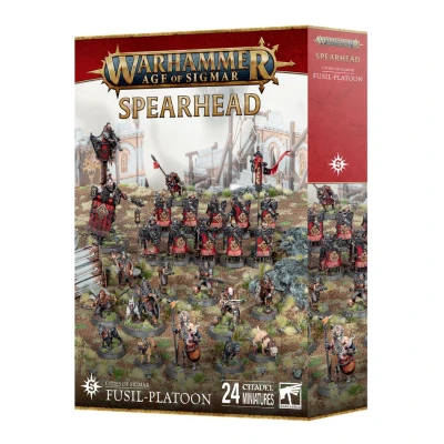 Warhammer Age of Sigmar: Cities of Sigmar Fusil Platoon - Spearhead