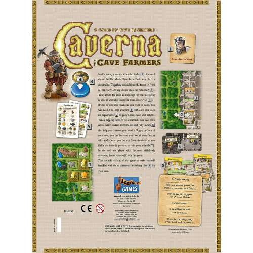 Caverna: The Cave Farmers - настолна игра