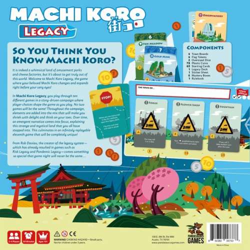 Machi Koro Legacy - настолна игра