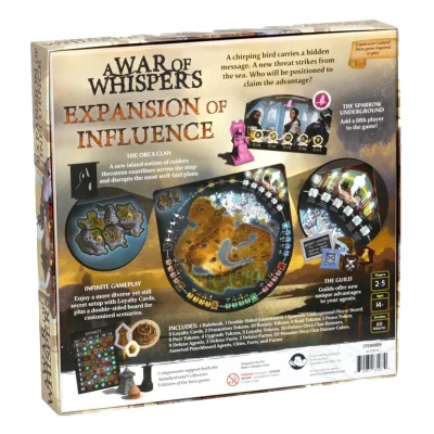 A War of Whispers: Expansion of Influence - разширение за настолна игра