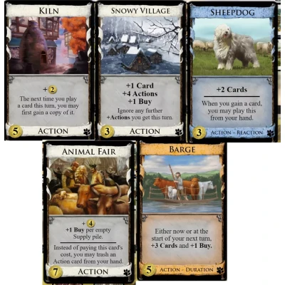 Dominion: Menagerie - разширение за настолна игра