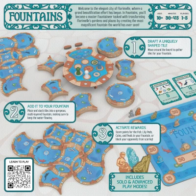 Fountains - настолна игра