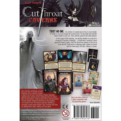 Cutthroat Caverns: Anniversary Edition - настолна игра