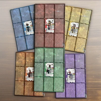 Vantage: Dual-Layered Cardboard Player Mat Pack