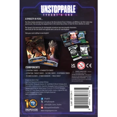 Unstoppable: Tyrant's End - разширение за настолна игра
