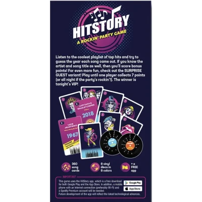 Hitstory - настолна игра