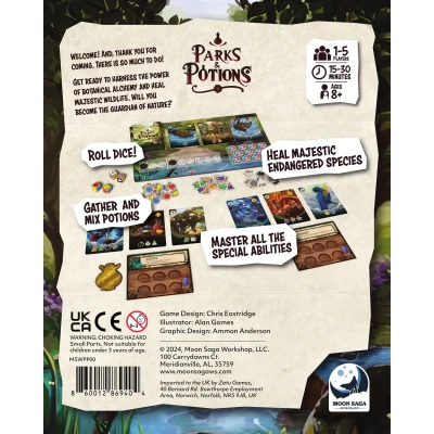 Parks & Potions - настолна игра