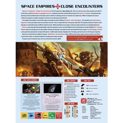 Space Empires: Close Encounters - разширение за настолна игра