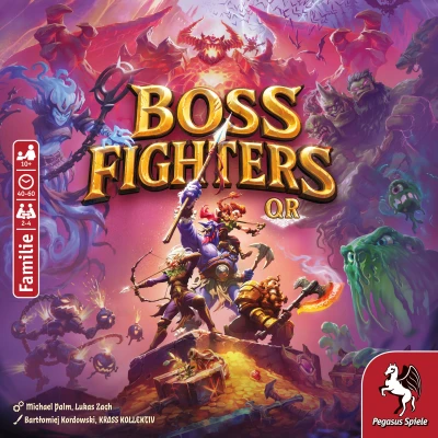 Boss Fighters QR - настолна игра