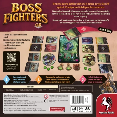 Boss Fighters QR - настолна игра