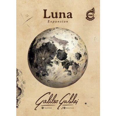 Galileo Galilei: Luna (+ Discovery Cards Promo) - разширение за настолна игра