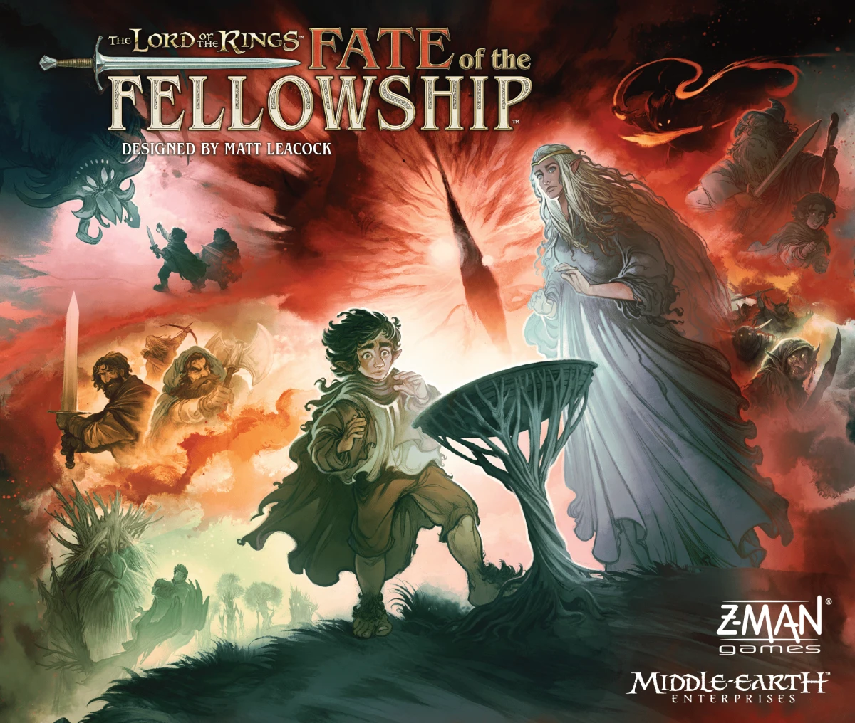 The Lord of the Rings: Fate of the Fellowship - настолна игра