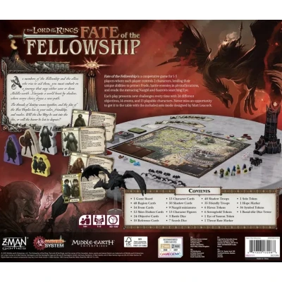 The Lord of the Rings: Fate of the Fellowship - настолна игра