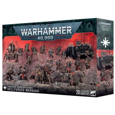 Warhammer 40,000 - Chaos Space Marines Battleforce: Hellforged Warband
