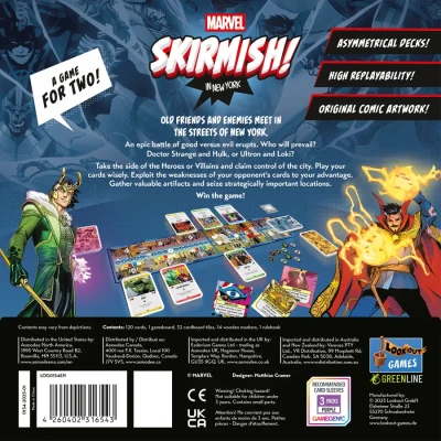 MARVEL: Skirmish! In New York - настолна игра