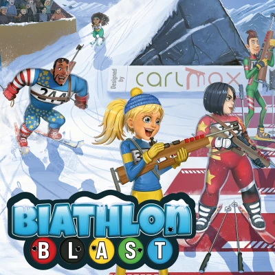 Biathlon Blast - настолна игра