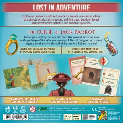 Lost in Adventure: The Curse of Jack Parrot - настолна игра