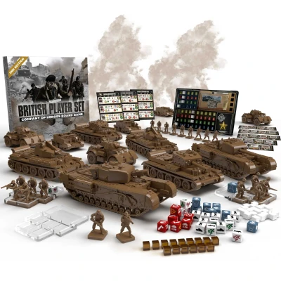 Company of Heroes: British Player Set - разширение за настолна игра