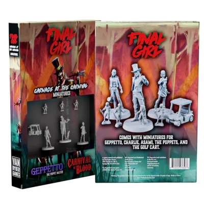 Final Girl: Carnage at the Carnival Miniatures