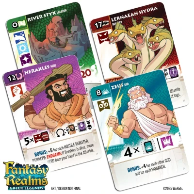 Fantasy Realms: Greek Legends - настолна игра