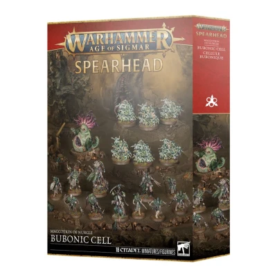 Warhammer Age of Sigmar: Maggotkin of Nurgle Bubonic Cell - Spearhead