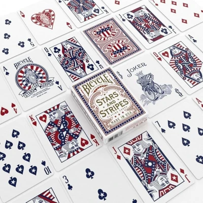 Bicycle Stars and Stripes Playing Cards - карти за игра