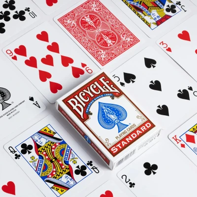 Bicycle Standard Regular Playing Cards (Red) - карти за игра