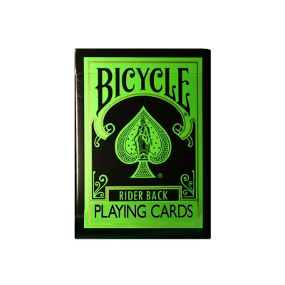 Bicycle Reverse Playing Cards (Green & Black) - карти за игра