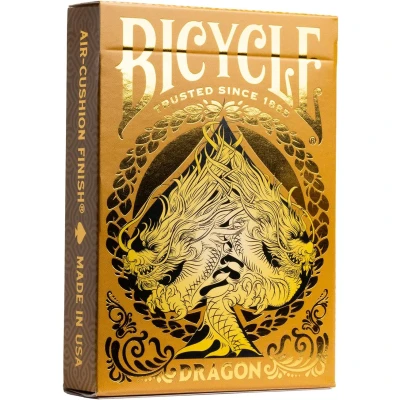 Bicycle Dragon Playing Cards (Gold) - карти за игра