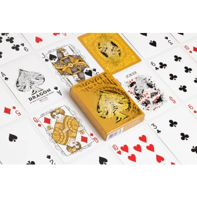 Bicycle Dragon Playing Cards (Gold) - карти за игра