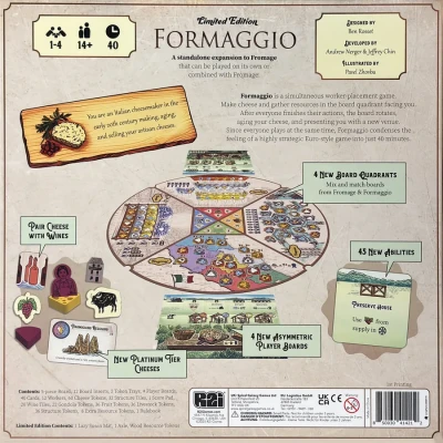 Formaggio - настолна игра