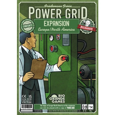 Power Grid (Recharged Edition): Europe/North America - разширение за настолна игра