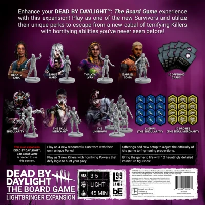 Dead by Daylight: The Board Game – Lightbringer Expansion - разширение за настолна игра