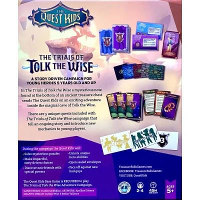 The Quest Kids: The Trials of Tolk the Wise - разширение за настолна игра