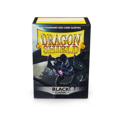 Dragon Shield Standard Sleeves (Black) - 63 mm x 88 mm