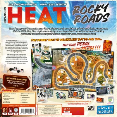 Heat: Rocky Roads - разширение за настолна игра