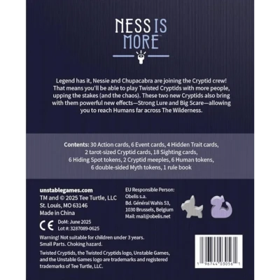 Twisted Cryptids: Ness Is More - разширение за настолна игра