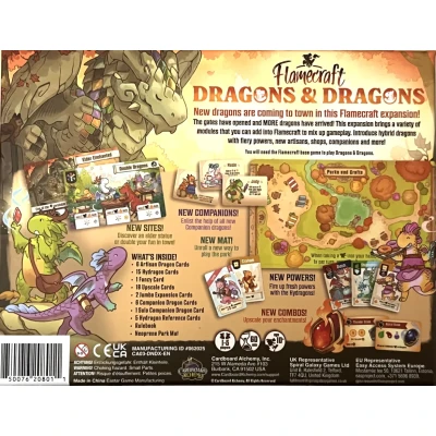 Flamecraft: Dragons & Dragons - разширение за настолна игра