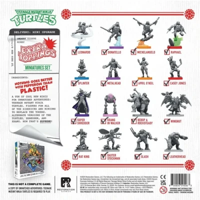 Unmatched Adventures: Teenage Mutant Ninja Turtles – Extra Toppings