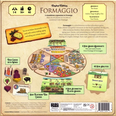 Formaggio (Limited Edition) - настолна игра
