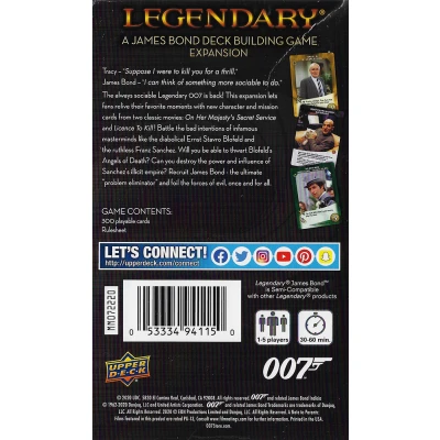 Legendary: A James Bond Deck Building Game Expansion - разширение за настолна игра