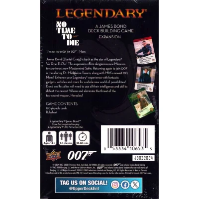 Legendary: A James Bond Deck Building Game – No Time to Die - разширение за настолна игра