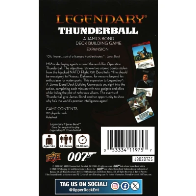 Legendary: A James Bond Deck Building Game – Thunderball - разширение за настолна игра