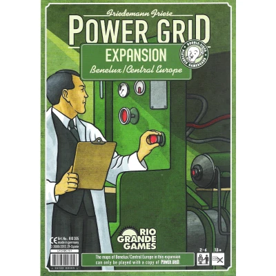 Power Grid (Recharged Edition): Benelux/Central Europe - разширение за настолна игра