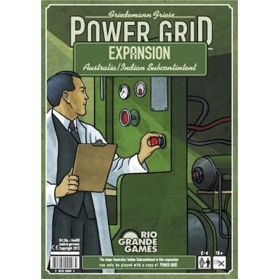 Power Grid (Recharged Edition): Australia/Indian Subcontinent - разширение за настолна игра