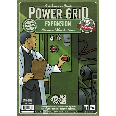 Power Grid (Recharged Edition): Bremen/Manhattan - разширение за настолна игра